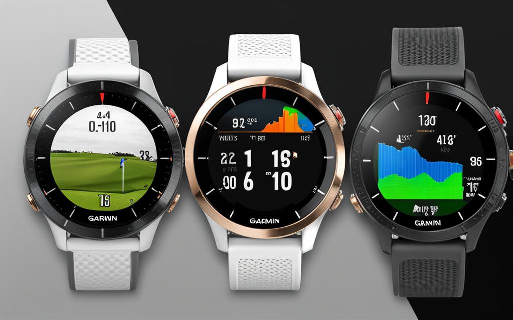 garmin s40 and s42 golf watches