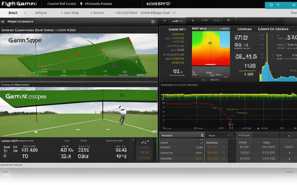 golf launch monitor data