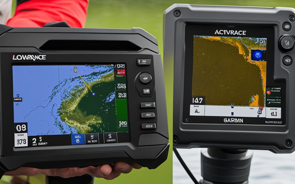 lowrance active target features