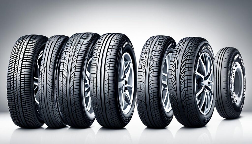 Michelin Tires Lineup Image