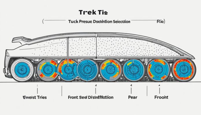 truck tire pressure front vs rear